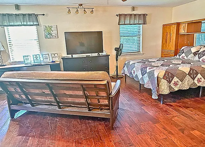 Tx Speedway Studio: Desk + Cowboy Dipping Pool By Vacation Your Way Fort Worth