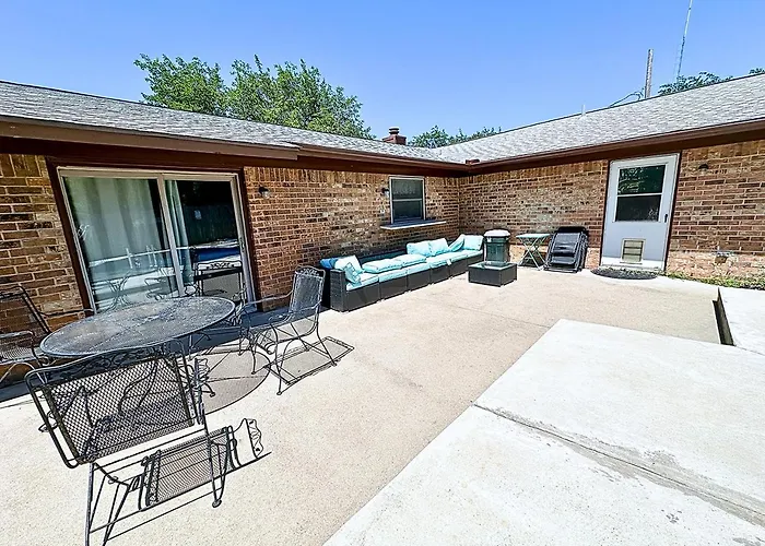 Tx Speedway Studio: Desk + Cowboy Dipping Pool By Vacation Your Way Fort Worth