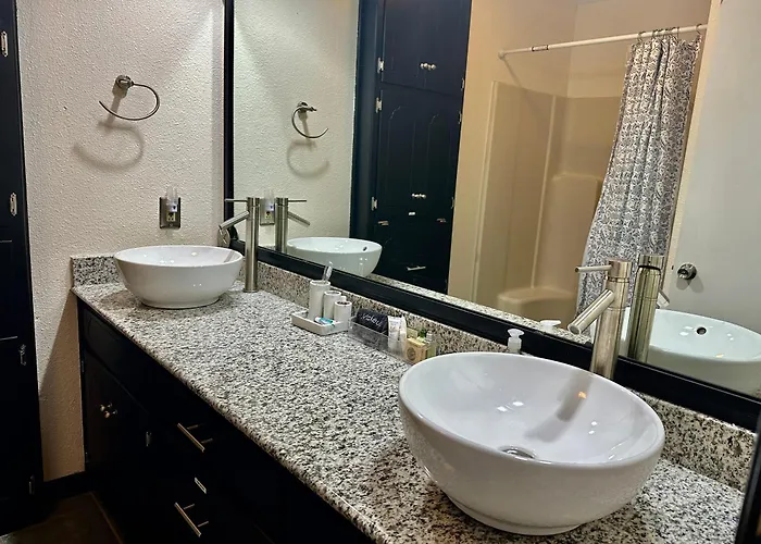 Tx Speedway Studio: Desk + Cowboy Dipping Pool By Vacation Your Way * Fort Worth